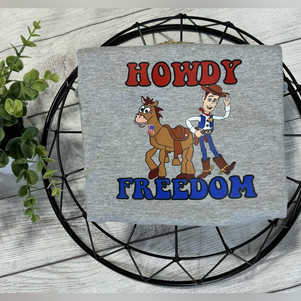 Kids Toy Story USA 4th of July shirt
